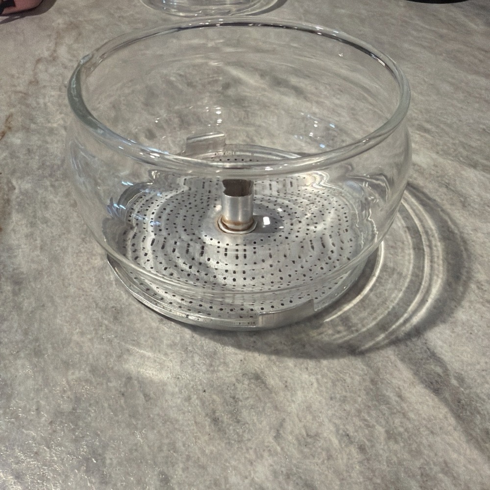 Vtg 7759-B Pyrex Replacement Glass Basket Strainer For 9 Cup Coffee Percolator